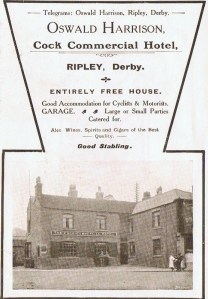 OLD PHOTO IN RIPLEY, DERBYSHIRE 